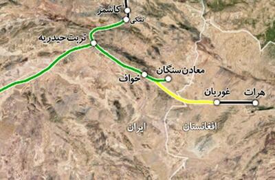  صادرات نخستین محموله گازوئیل ایران به افغانستان از راه‌آهن خواف–هرات
