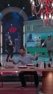  رقص دو نفره مهران غفوریان و محمود شهریاری با آهنگ حمیرا!