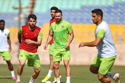 تمرین متفاوت پرسپولیس؛ همه بودند جز هاشمیان! (عکس)