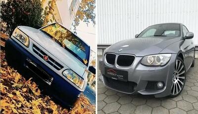  تصاویر عجیب برنده شدن پراید از BMW | تماشاگران همه شوکه شدند + فیلم
