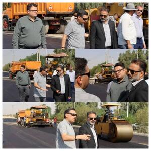  آغاز عملیات آسفالت‌ محوطه ترمینال های فرودگاه آبادان با مساحت ۱۳ هزار مترمربع