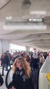  تظاهرات حامیان فلسطین در کشورهای مختلف جهان + فیلم