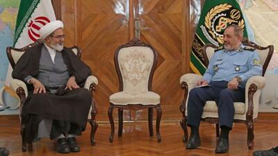 دیدار وزیر دفاع و پشتیبانی نیروهای مسلح با رئیس سازمان قضایی نیروهای مسلح