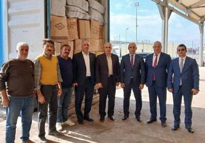 بازدید سفیر ایران از دروازه صادراتی به اروپا در مرز جمهوری آذربایجان و گرجستان