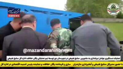  دستگیری ۴ عامل تیراندازی به مأموران منابع طبیعی نور