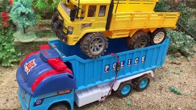  برنامه کودک ماشین بازی ؛ ماشین پلیس ؛ کارتون ماشین پلیس ؛ کامیون ؛ تویوتا