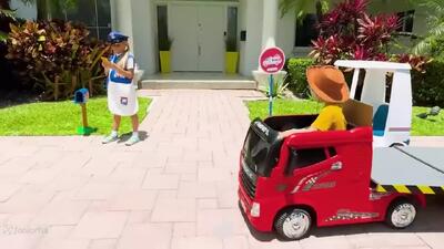  ولاد و نیکی-چالش ماشین بازی-برنامه کودک ولادو نیکی جدید-سرگرمی کودک کارتون ولاد