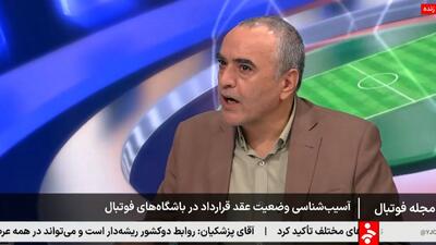  صادق رئیسی کیا: راه های درآمد زدایی در باشگاه های معتبر چگونه است؟