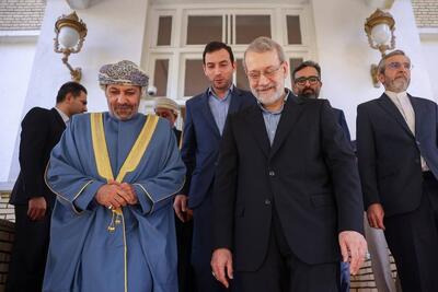  دیدار لاریجانی با وزیر کشور عمان