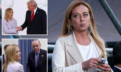 از خودشیرینی اردوغان تا چشم‌چرانی ترامپ | چگونه همه سیاستمداران دلباخته این زن شدند؟ | جورجا ملونی چگونه از رهبران جهان دلربایی می‌کند؟