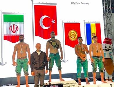 نایب قهرمانی کشتی پهلوانی ایران در رقابت‌های جهانی ترکیه
