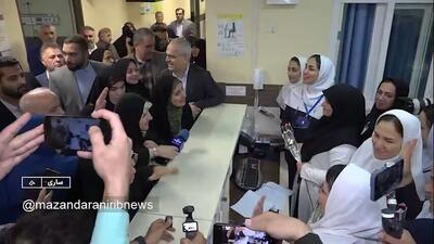  تجلیل معاون ریاست جمهوری و وزیر راه از مقام شامخ پرستاران