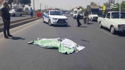 مرگ دو دانش‌آموز بر اثر برخورد تریلی در شهر طبل+ عکس