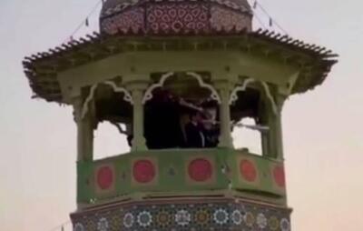 فیلم/ نقاره‌زنی حرم حضرت معصومه(س) در شب ولادت زینب کبری