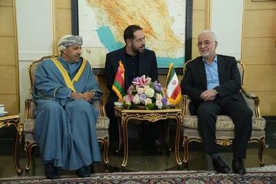 مؤمنی از همتای عمانی خود استقبال کرد