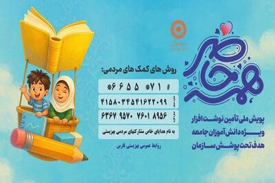 ۲۲۰ میلیارد تومان مشارکت خیرین در قالب پویش «همه حاضر» سازمان بهزیستی