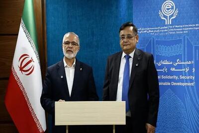 پورجمشیدیان:  امنیت پایه گسترش تعاملات اقتصادی در منطقه اکو است