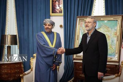 دیدار لاریجانی با وزیر کشور عمان