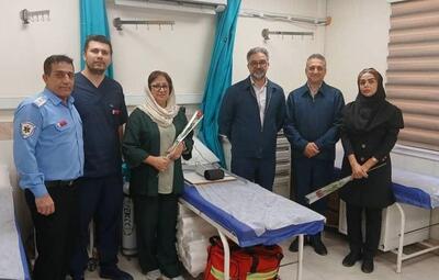 تقدیر از کادر درمان شرکت نفت ایرانول به مناسبت میلاد حضرت زینب و روز پرستار