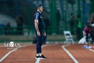 کریم باقری سرمربی پرسپولیس برابر تراکتور در تبریز - پارس فوتبال