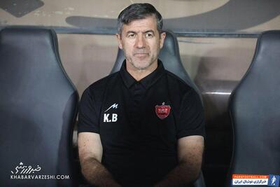 کریم باقری سرمربی پرسپولیس مقابل تراکتور