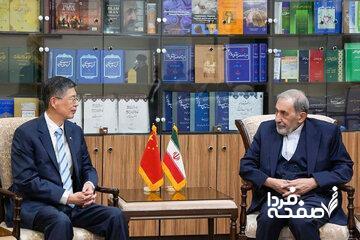 قدردانی ولایتی از چین در خصوص مکانیسم ماشه/ حمایت‌های سازنده پکن در مجامع بین‌المللی نشان‌دهنده عمق همکاری‌های دوستانه و اعتماد متقابل دو کشور است
