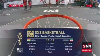  شیر دختران دهه هشتادی به نیمه نهایی بسکتبال صعود کردند