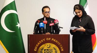  سفیر پاکستان: اولین کشوری بودیم که پس از جنگ ۱۲ روزه از ایران حمایت کردیم + فیلم