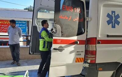 واژگونی خونین مینی‌بوس کارگران در جاده کرمانشاه