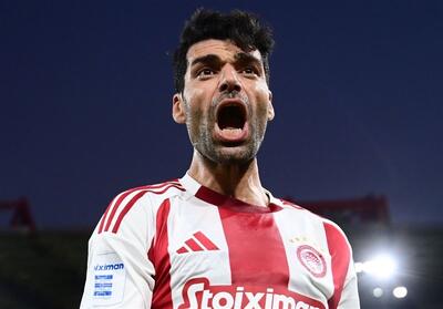 پیروزی المپیاکوس با درخشش طارمی؛ مهدی یک پنالتی گرفت و یک گل زد - تسنیم