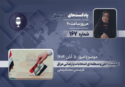 پادکست | اهمیت داخلی و منطقه ای انتخابات عراق - تسنیم