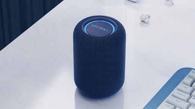  این مینی پی‌سی یک اسپیکر بلوتوثی با توان صوتی ۱۰ واتی است