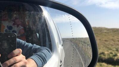  این خط کوچک روی آینه بغل جان شما را نجات می‌دهد!