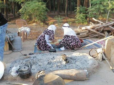  برکت بر سفره‌ها، چالش بر تنورها/ نان کرمانی ها بر سفره ایران