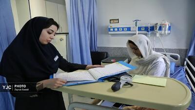  یک روز با پرستاران بیمارستان کودکان فاطمیه همدان به مناسبت روز پرستار