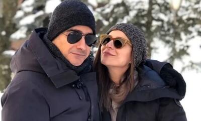  عکس پدر زن و مادر زن چشم رنگی همایون شجریان (خانواده سحر دولتشاهی)