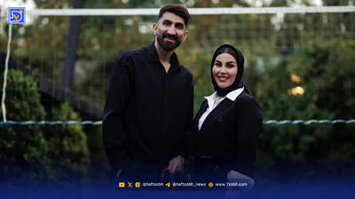  بیوگرافی اکرم بانو زن اول  علیرضا بیرانوند + عکس قبل و بعد از مهار پنالتی رونالدو