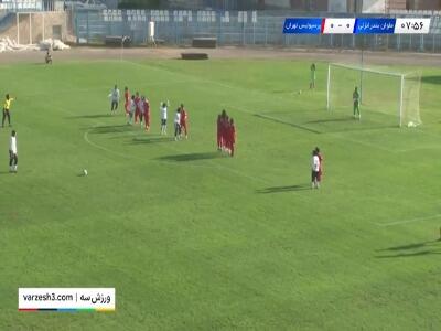 دروازه‌بان زنان پرسپولیس و دریافت گل‌های عجیب!