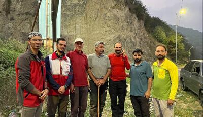  نجات دو کوهنورد مفقود در جنگل‌های افراچال پس از ۶ ساعت جست‌وجو