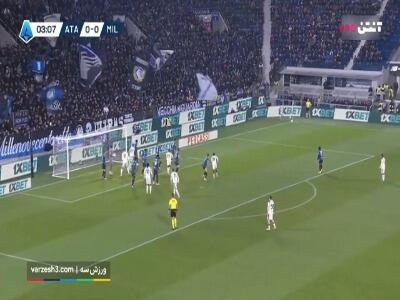 گل اول میلان به آتالانتا (ریچی)