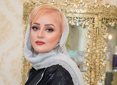  نعیمه نظام‌ دوست در کنار امید حاجیلی با ظاهری متفاوت + عکس نعیمه نظام‌ دوست