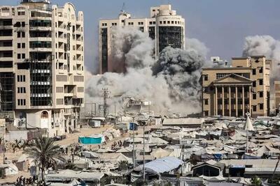 حمله هوایی و توپخانه‌ای رژیم صهیونیستی به جنوب غزه