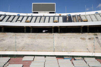 جدیدترین ویدئو از استادیوم آزادی که کمی امیدوارمان می‌کند