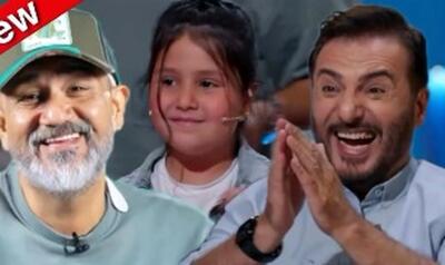  ذوق مهران غفوریان از ورود دخترش وسط برنامه!