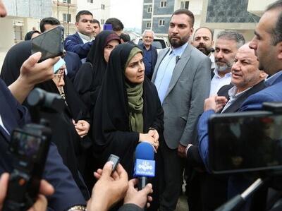  بازدید وزیر راه و شهرسازی از پروژه ۵۵۰ واحدی نهضت ملی مسکن سورک در استان مازندران