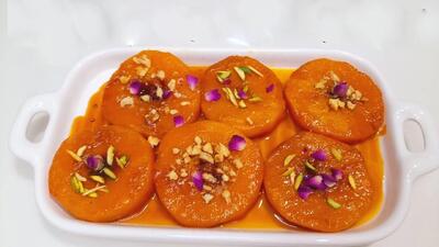  طرز تهیه بهترین و خوشمزه ترین روش پخت دسر کدو حلوایی آسان و سریع