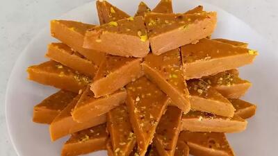  طرز تهیه حلوای آرد نخودچی مخصوص مهمونی ها و کنار چای !