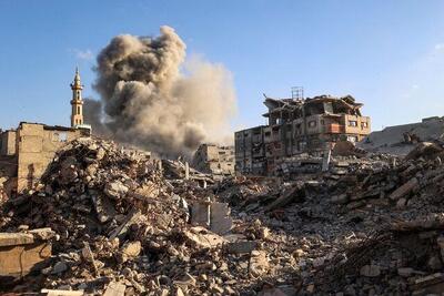  اسرائیل شهر رفح را بمباران کرد