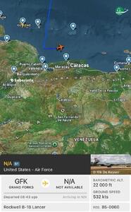  عکس/ بمب‌افکن‌های آمریکایی به آسمان ونزوئلا رسیدند | اقتصاد24