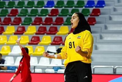  اولین مدال طلای تاریخ بر گردن دختران هندبال ایران | اقتصاد24